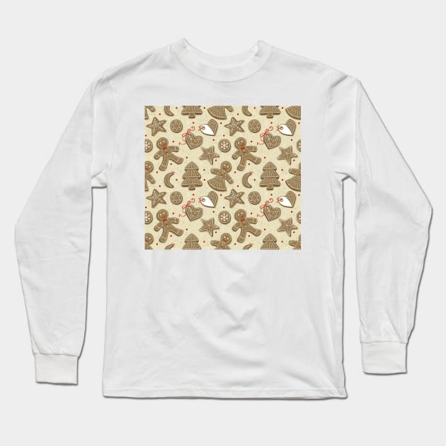 Christmas cookies Long Sleeve T-Shirt by katerinamk